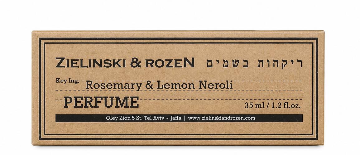 ZILINSKI&ROZEN Rosemary&Lemon Neroli