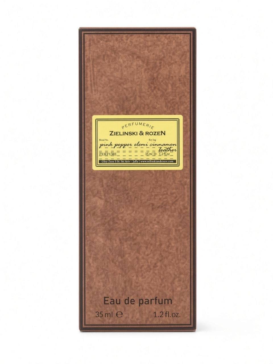 ZIELINSKI&ROZEN pink pepper elemi cinnamon leather
